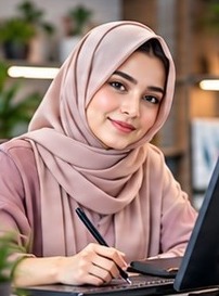 Wajeeha, Brand & Creative Designer at Titan Digital Hub
